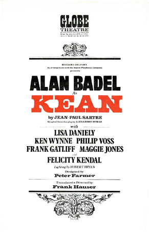 Alan Badel in Kean