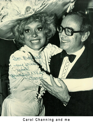 Carol Channing and Richard Mills