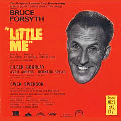 Little Me Theatre poster Cambridge Theatre starring Bruce Forsyth, 